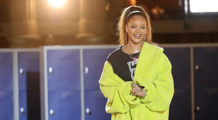 Rihanna at Fenty x Puma Fall '17 Paris Fashion Week