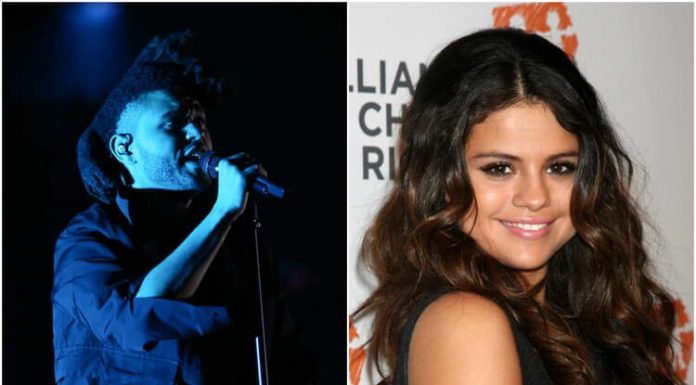 The Weeknd and Selena Gomez